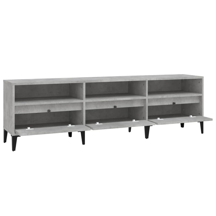 Tv-Schrank 150X30X44,5 Cm Holzwerkstoff Betongrau