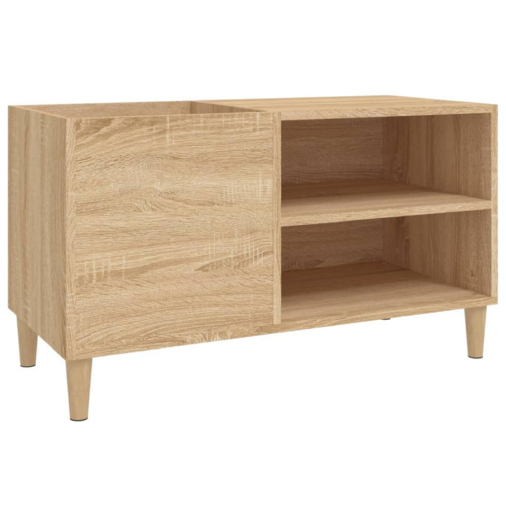 Plattenschrank Sonoma-Eiche 84,5X38X48 Cm Holzwerkstoff Grau