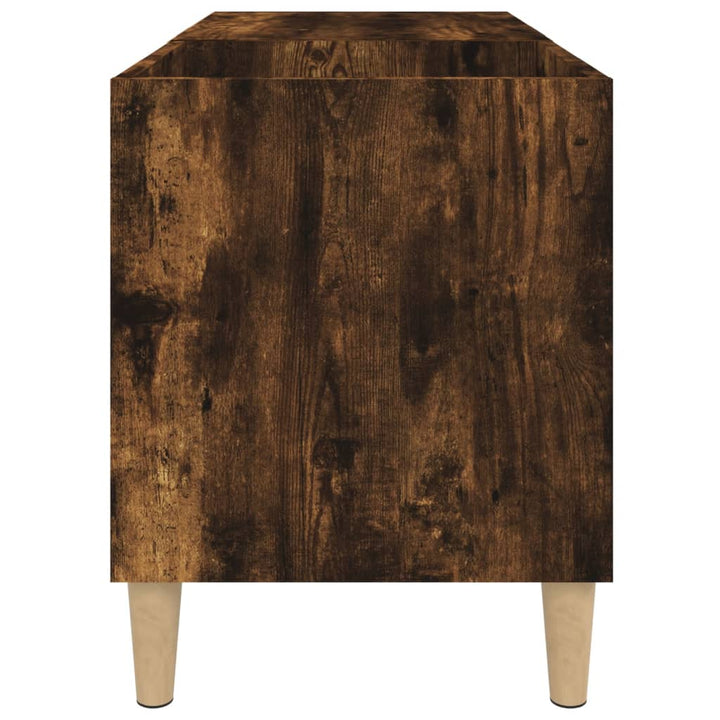 Plattenschrank Räuchereiche 84,5X38X48 Cm Holzwerkstoff