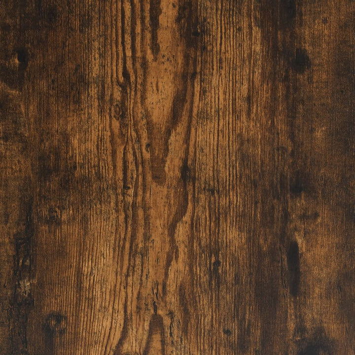 Plattenschrank Räuchereiche 84,5X38X48 Cm Holzwerkstoff