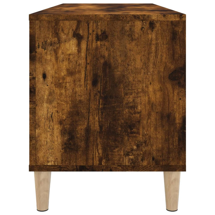 Plattenschrank Räuchereiche 100X38X48 Cm Holzwerkstoff