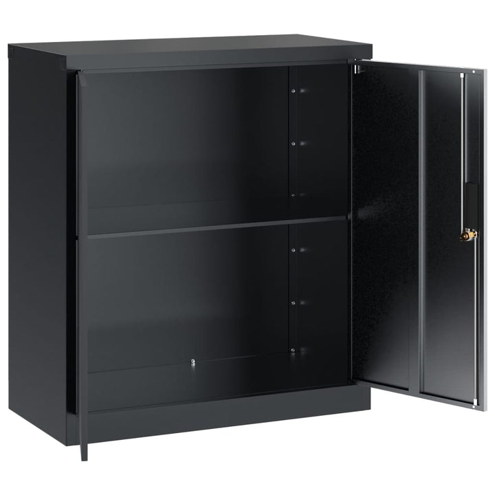 Aktenschrank 79X40X90 Cm Stahl