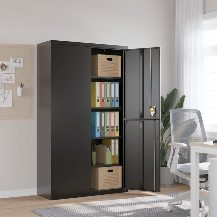 Aktenschrank 105X40X180 Cm Stahl