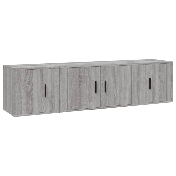 3-Tlg. Tv-Schrank-Set Holzwerkstoff