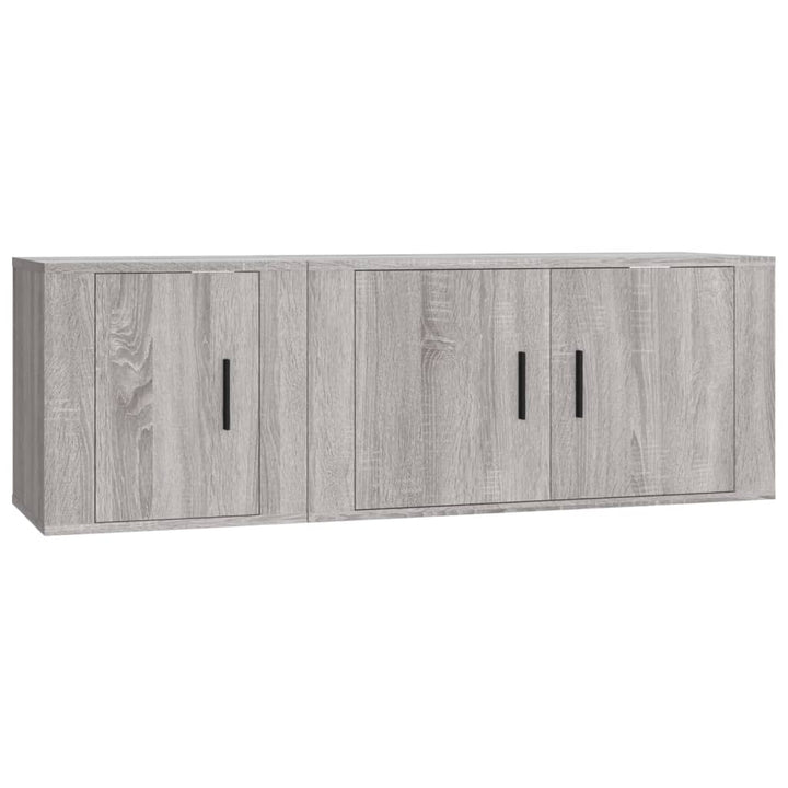 2-Tlg. Tv-Schrank-Set Holzwerkstoff