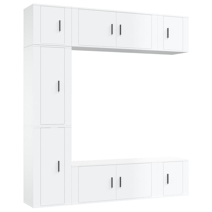 7-Tlg. Tv-Schrank-Set Holzwerkstoff