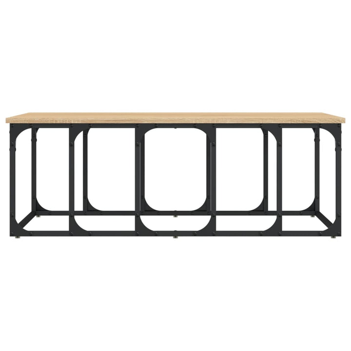 Couchtisch Sonoma-Eiche 100X50X35,5 Cm Holzwerkstoff