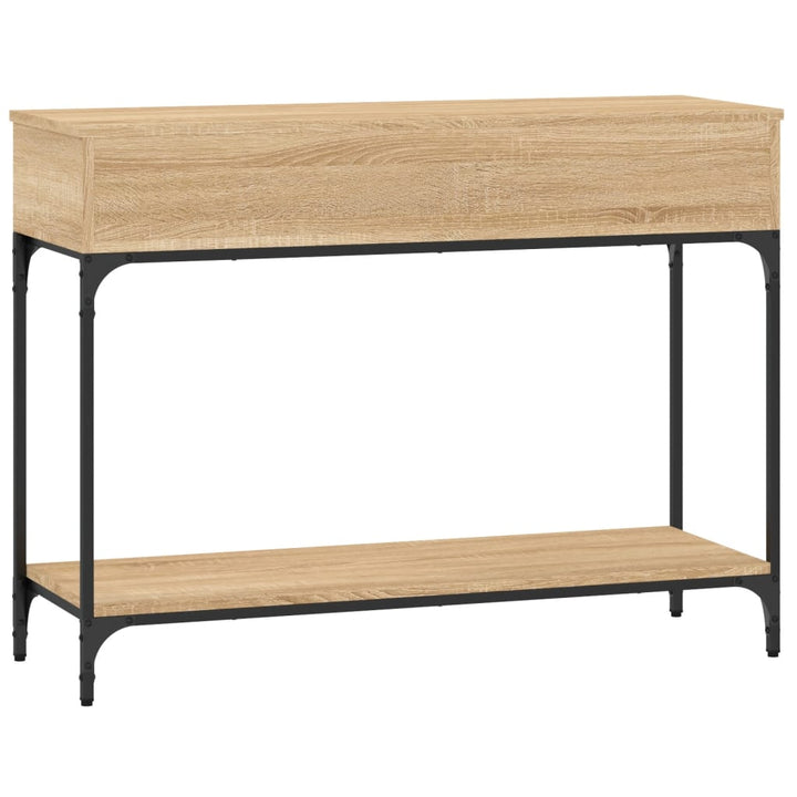 Konsolentisch Sonoma-Eiche 100X34,5X75 Cm Holzwerkstoff