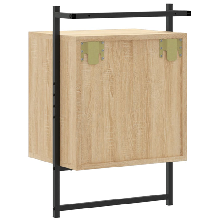 Wand-Nachttisch Sonoma-Eiche 40X30X61 Cm Holzwerkstoff