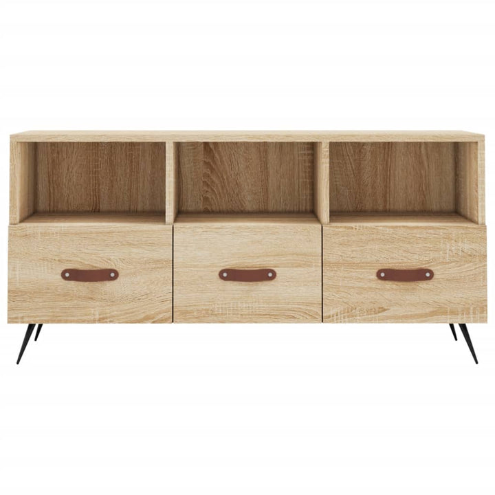 Tv-Schrank Sonoma-Eiche 102X36X50 Cm Holzwerkstoff