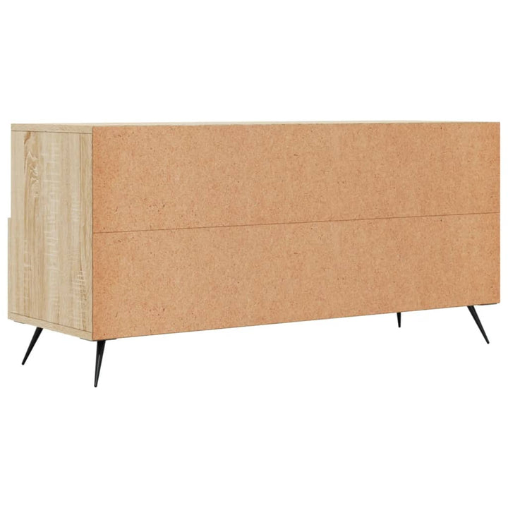 Tv-Schrank Sonoma-Eiche 102X36X50 Cm Holzwerkstoff