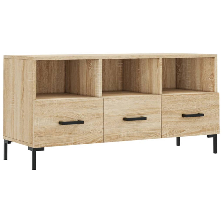 Tv-Schrank Sonoma-Eiche 102X36X50 Cm Holzwerkstoff