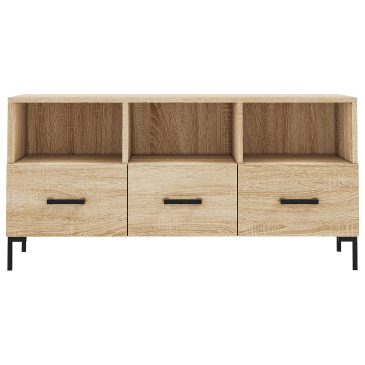 Tv-Schrank Sonoma-Eiche 102X36X50 Cm Holzwerkstoff