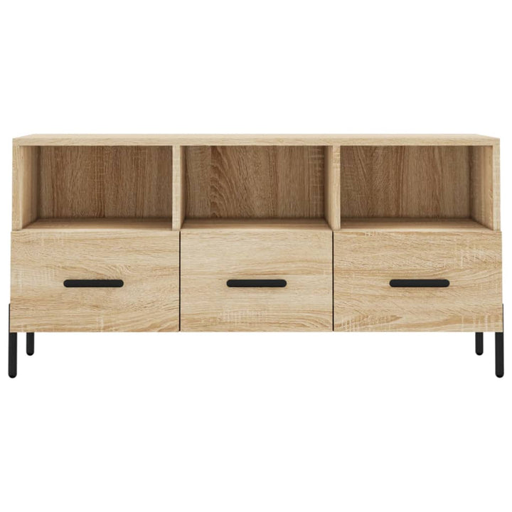 Tv-Schrank Sonoma-Eiche 102X36X50 Cm Holzwerkstoff