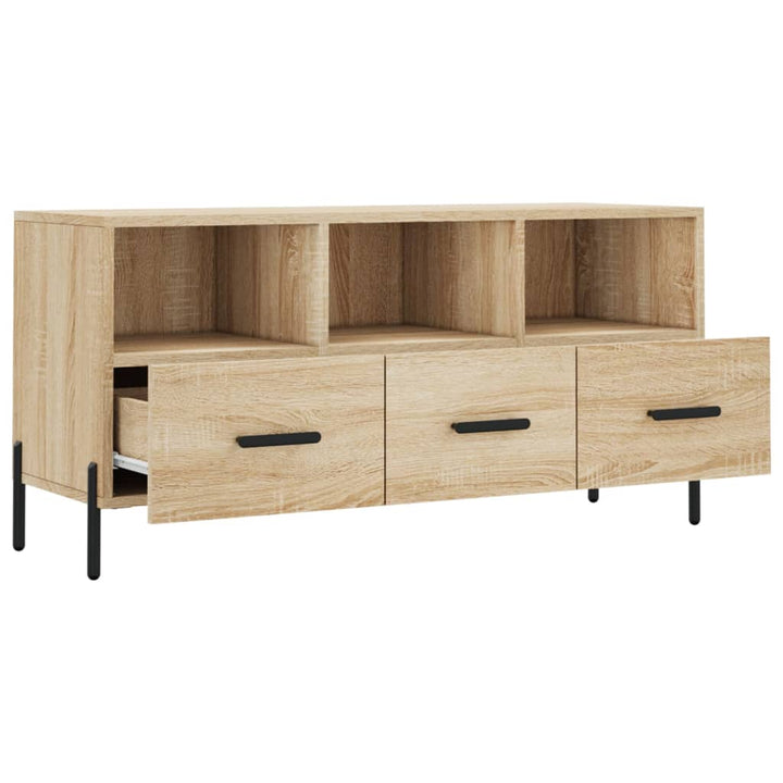 Tv-Schrank Sonoma-Eiche 102X36X50 Cm Holzwerkstoff