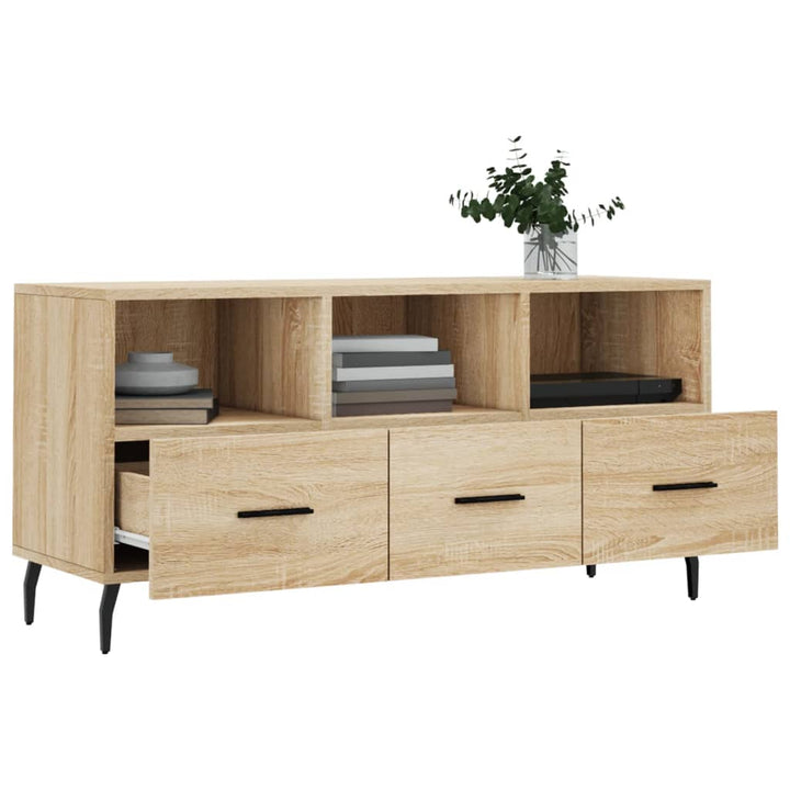 Tv-Schrank Sonoma-Eiche 102X36X50 Cm Holzwerkstoff