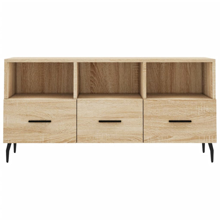 Tv-Schrank Sonoma-Eiche 102X36X50 Cm Holzwerkstoff