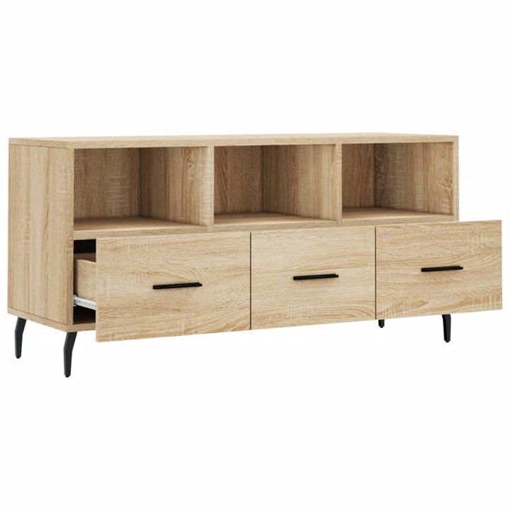 Tv-Schrank Sonoma-Eiche 102X36X50 Cm Holzwerkstoff