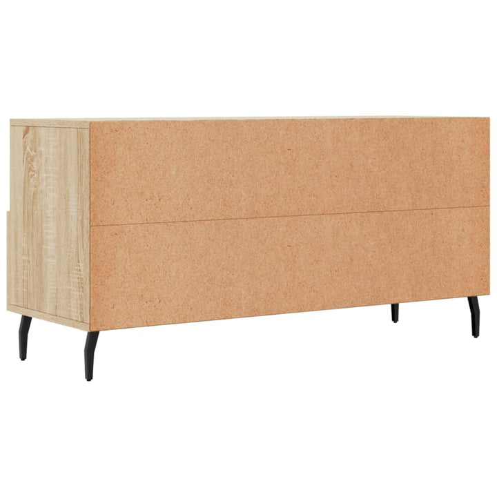 Tv-Schrank Sonoma-Eiche 102X36X50 Cm Holzwerkstoff