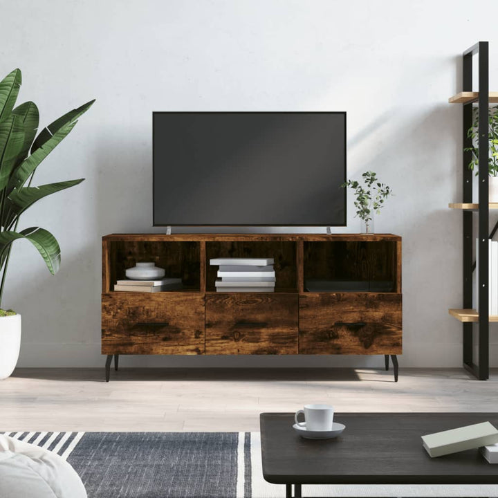 Tv-Schrank Sonoma-Eiche 102X36X50 Cm Holzwerkstoff