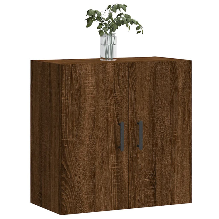 Wandschrank Braun Eichen-Optik 60X31X60 Cm Holzwerkstoff