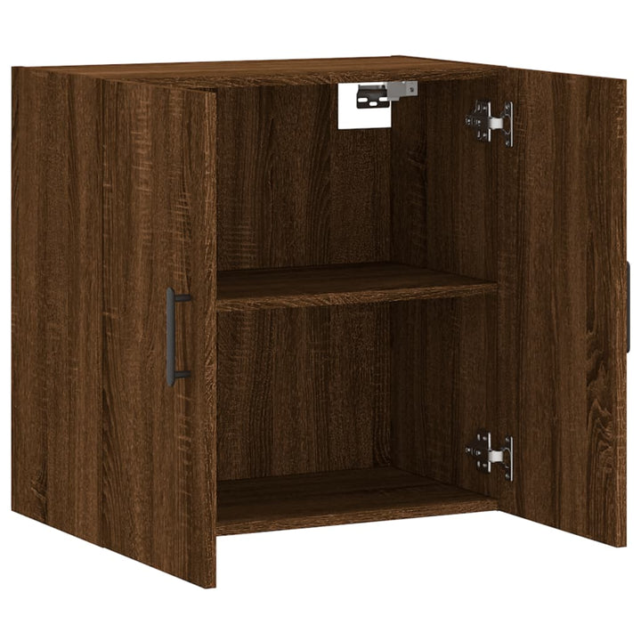 Wandschrank Braun Eichen-Optik 60X31X60 Cm Holzwerkstoff