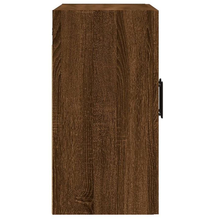 Wandschrank Braun Eichen-Optik 60X31X60 Cm Holzwerkstoff