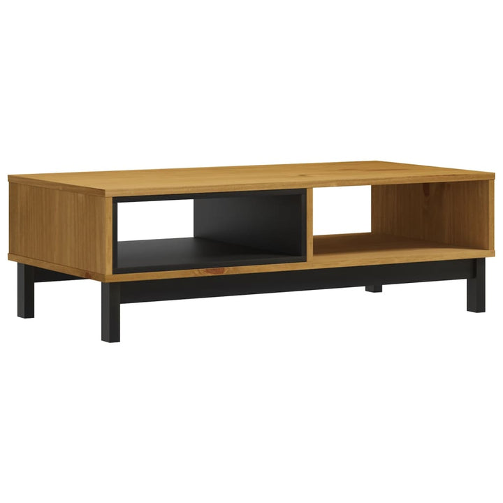 Couchtisch Flam 100X50X32,5 Cm Massivholz Kiefer