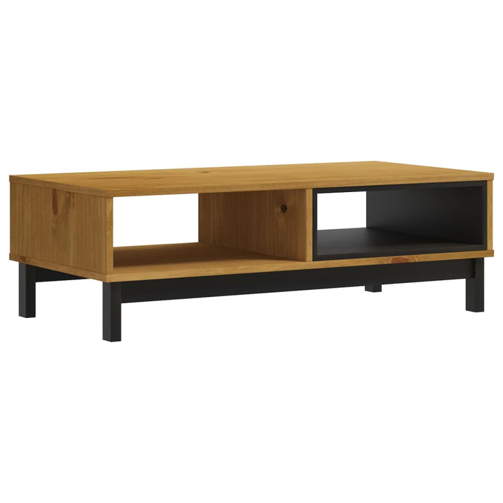 Couchtisch Flam 100X50X32,5 Cm Massivholz Kiefer