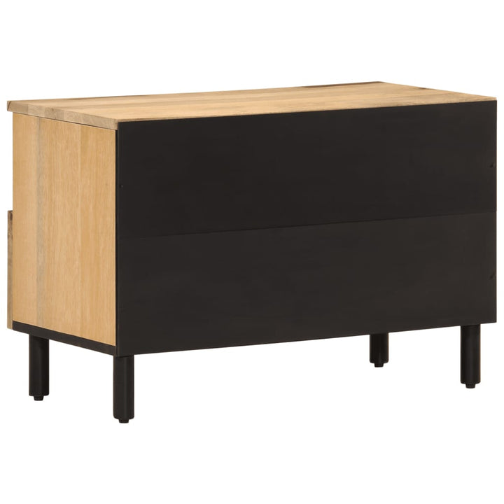 Tv-Schrank 70X33X46 Cm Massivholz Mango