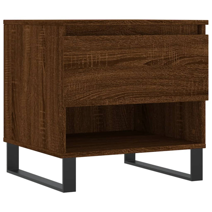 Couchtische 2 Stk. Braun Eichen-Optik 50X46X50 Cm Holzwerkstoff