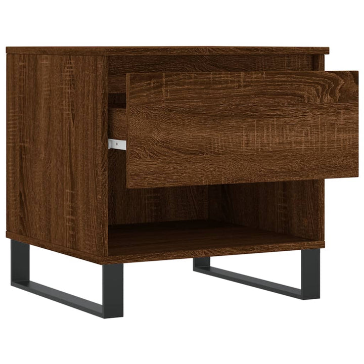 Couchtische 2 Stk. Braun Eichen-Optik 50X46X50 Cm Holzwerkstoff