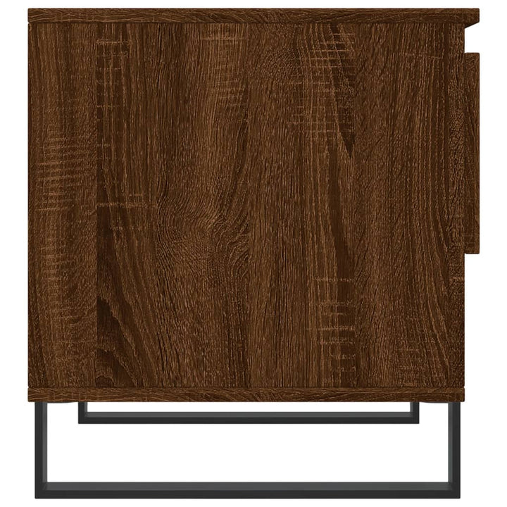 Couchtische 2 Stk. Braun Eichen-Optik 50X46X50 Cm Holzwerkstoff