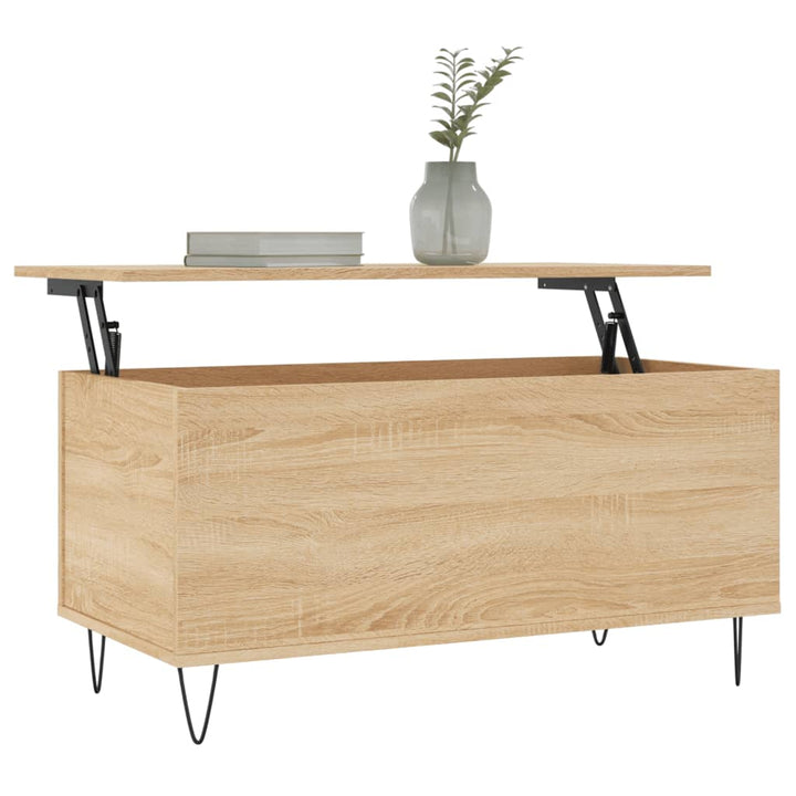 Couchtisch Sonoma-Eiche 90X44,5X45 Cm Holzwerkstoff