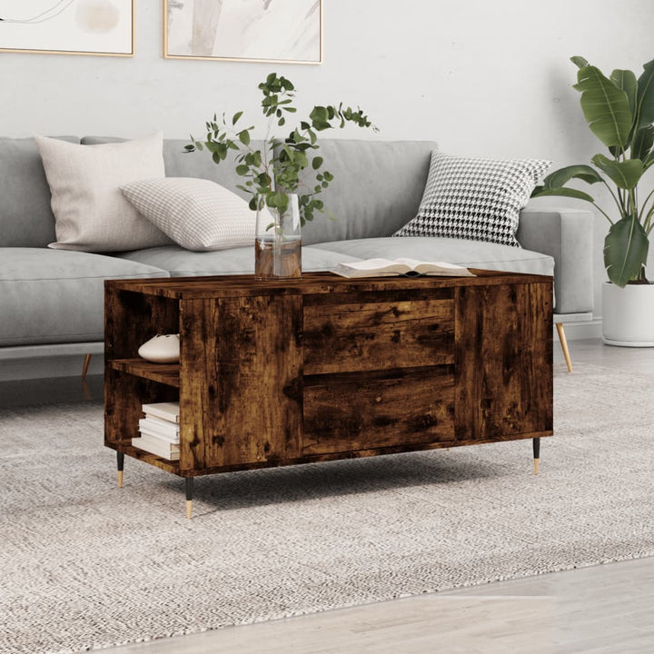 Couchtisch 102X44,5X50 Cm Holzwerkstoff