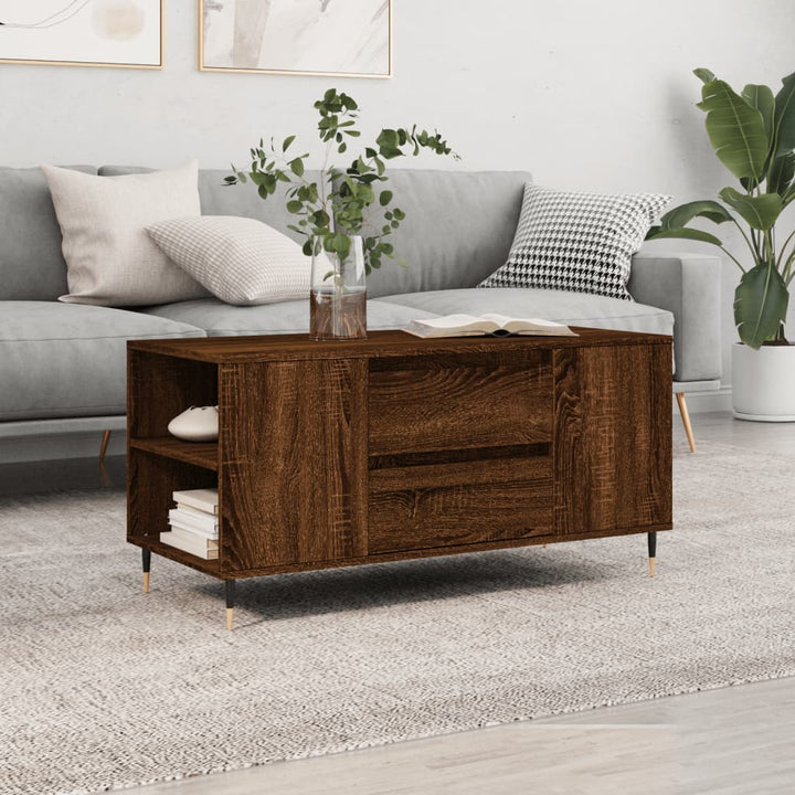 Couchtisch 102X44,5X50 Cm Holzwerkstoff