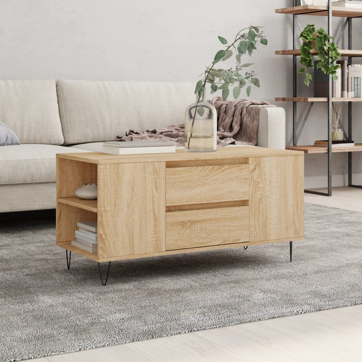 Couchtisch 102X44,5X50 Cm Holzwerkstoff