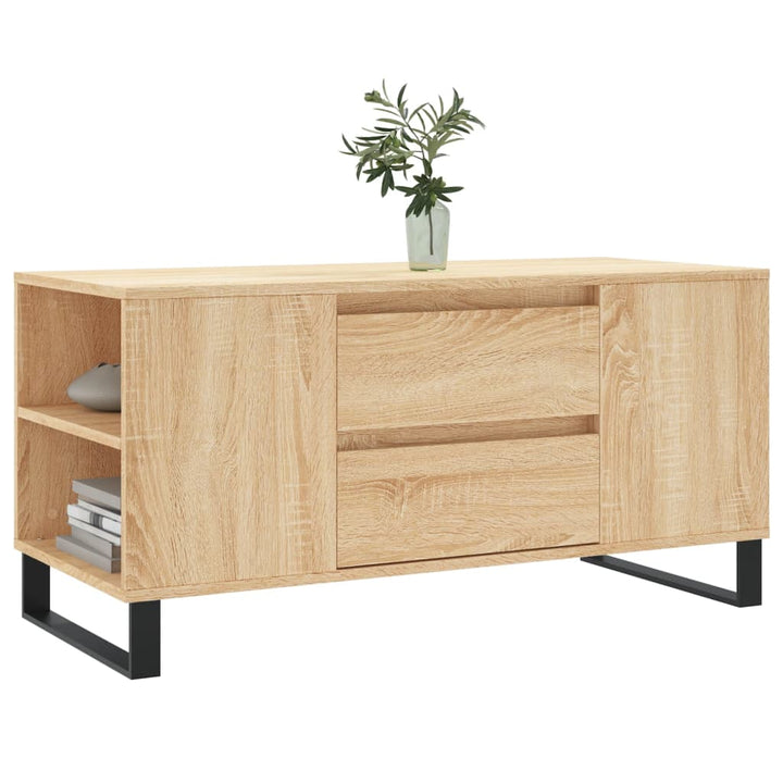 Couchtisch Sonoma-Eiche 102X44,5X50 Cm Holzwerkstoff