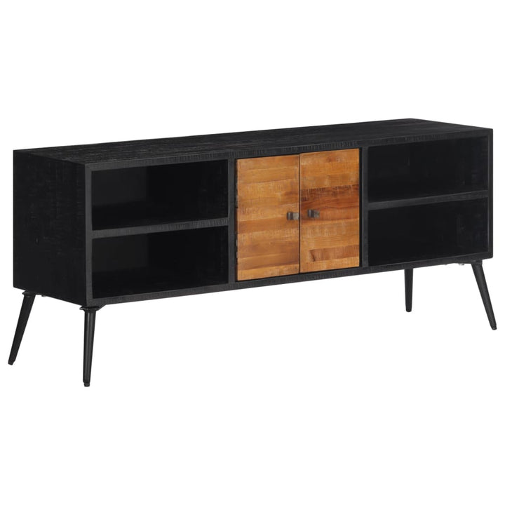 Tv-Schrank 112X31X45 Cm Recyceltes Massivholz Teak