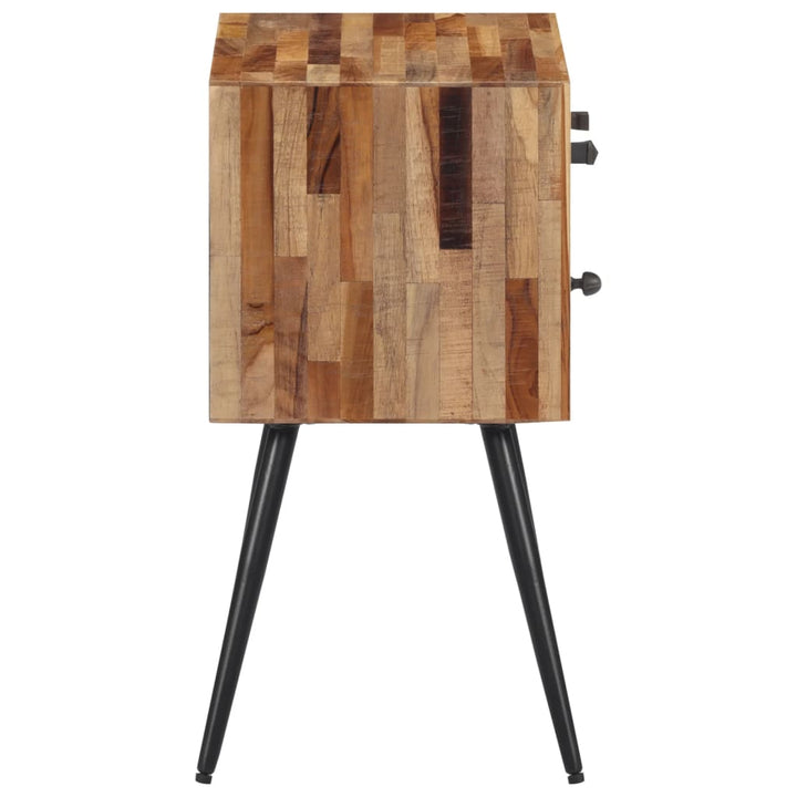 Nachttisch 47X31,5X60 Cm Massivholz Teak