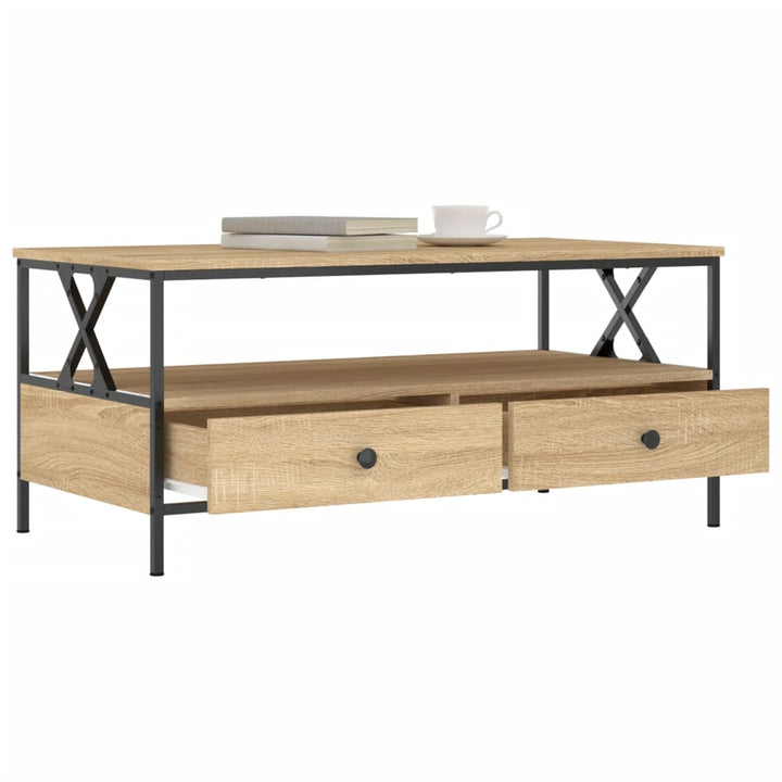 Couchtisch Sonoma-Eiche 100X51X45 Cm Holzwerkstoff