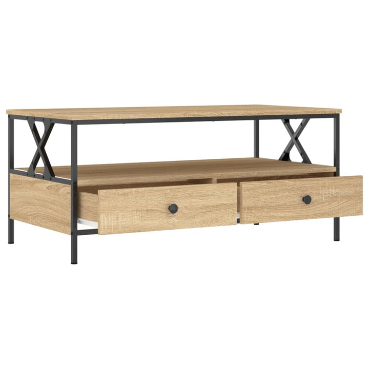 Couchtisch Sonoma-Eiche 100X51X45 Cm Holzwerkstoff