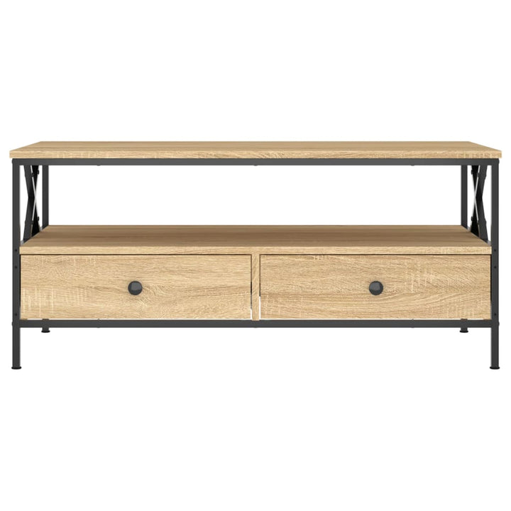 Couchtisch Sonoma-Eiche 100X51X45 Cm Holzwerkstoff