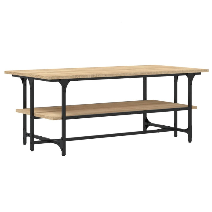 Couchtisch Sonoma-Eiche 100X50X40 Cm Holzwerkstoff