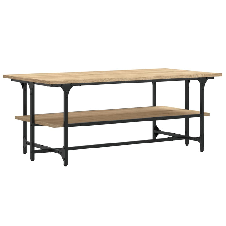 Couchtisch Sonoma-Eiche 100X50X40 Cm Holzwerkstoff