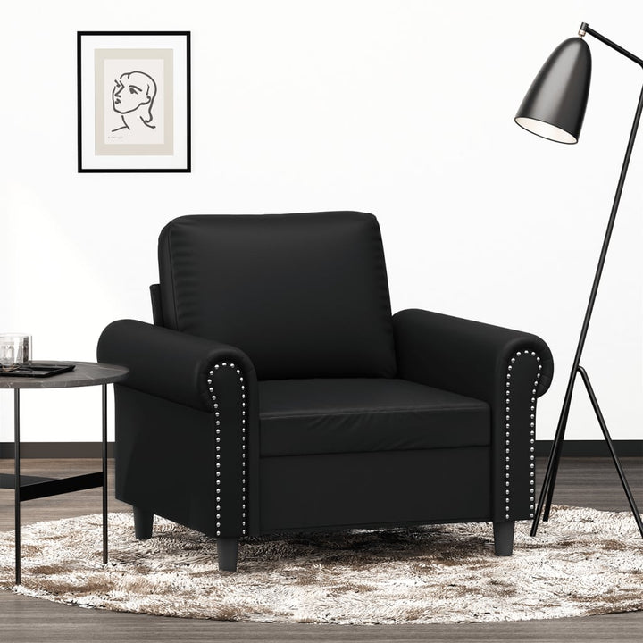 2-Sitzer-Sofa 120 Cm Kunstleder