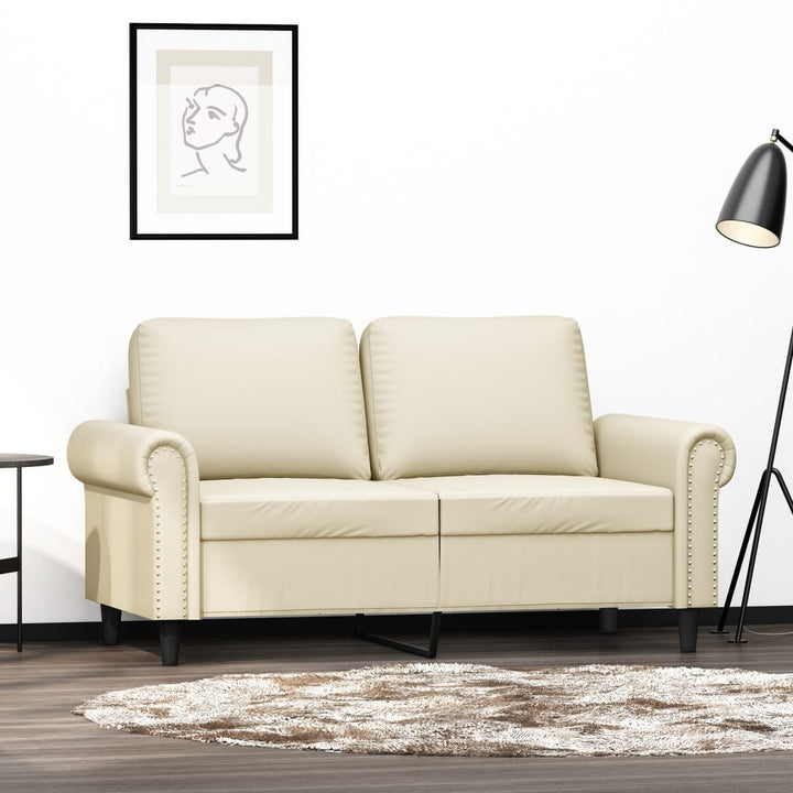 2-Sitzer-Sofa 120 Cm Kunstleder