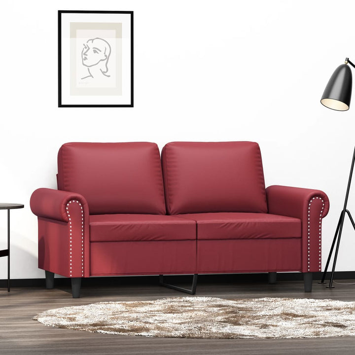 2-Sitzer-Sofa 120 Cm Kunstleder