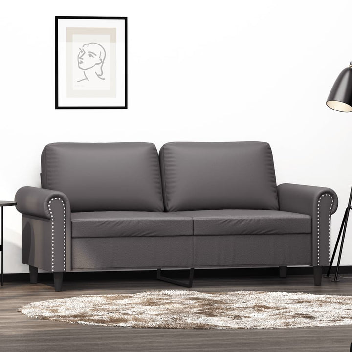 2-Sitzer-Sofa 120 Cm Kunstleder