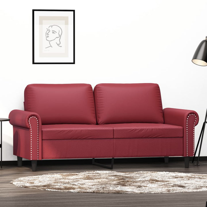 2-Sitzer-Sofa 120 Cm Kunstleder